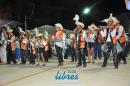 Desfile de las comparsas de la "B" en la segunda noche de corsos oficiales